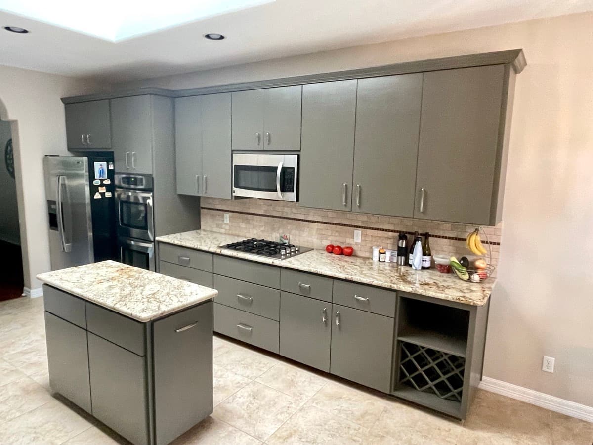 Completed interior project