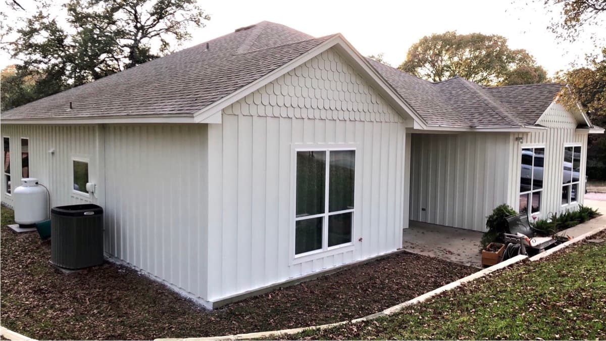 Finished home repair