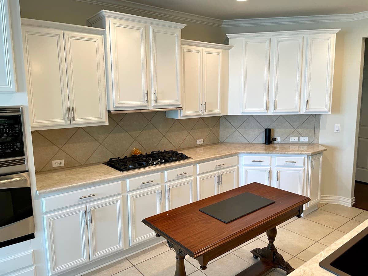 Fresh interior paint job