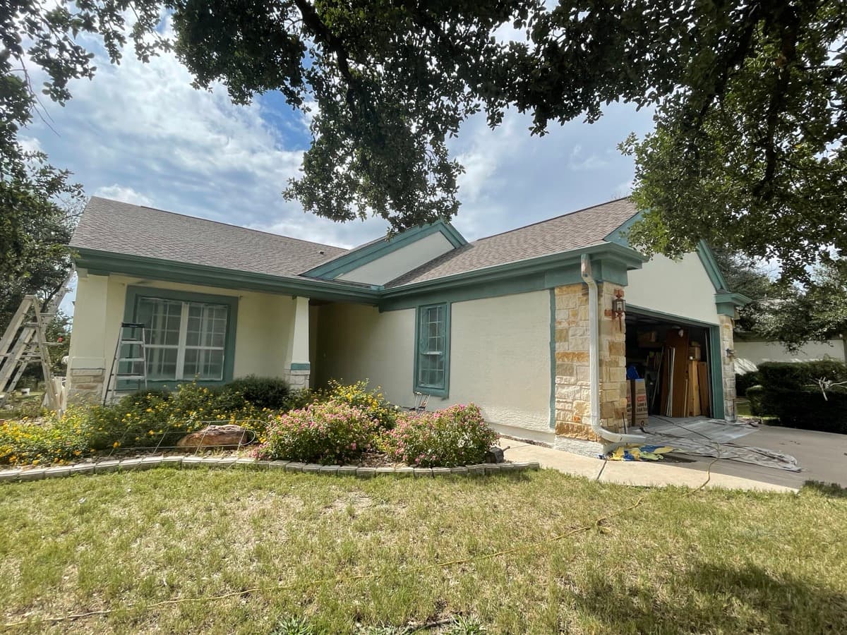 Beautiful exterior house painting